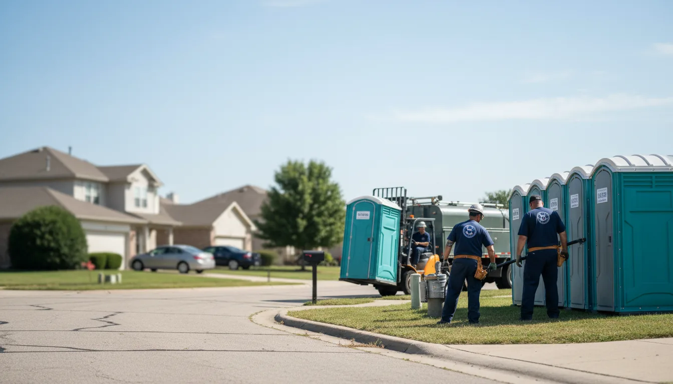 Porta Potty Rental in Hartselle, AL near me
